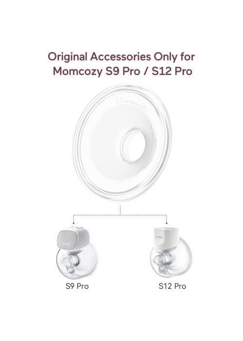 Momcozy Flange Insert 21mm Compatible with Momcozy S9 Pro/S12 Pro. Original  S9 Pro/S12 Pro Pump Replacement Accessories, 1PC (21mm) : : Baby