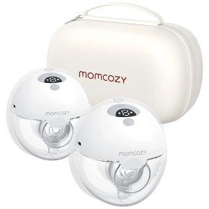 Momcozy Double Lactation Massager Warming for Breastfeeding, Pumping, Heat  & Vibration for Improve Milk Flow, Breastfeeding Essentials for Clogged